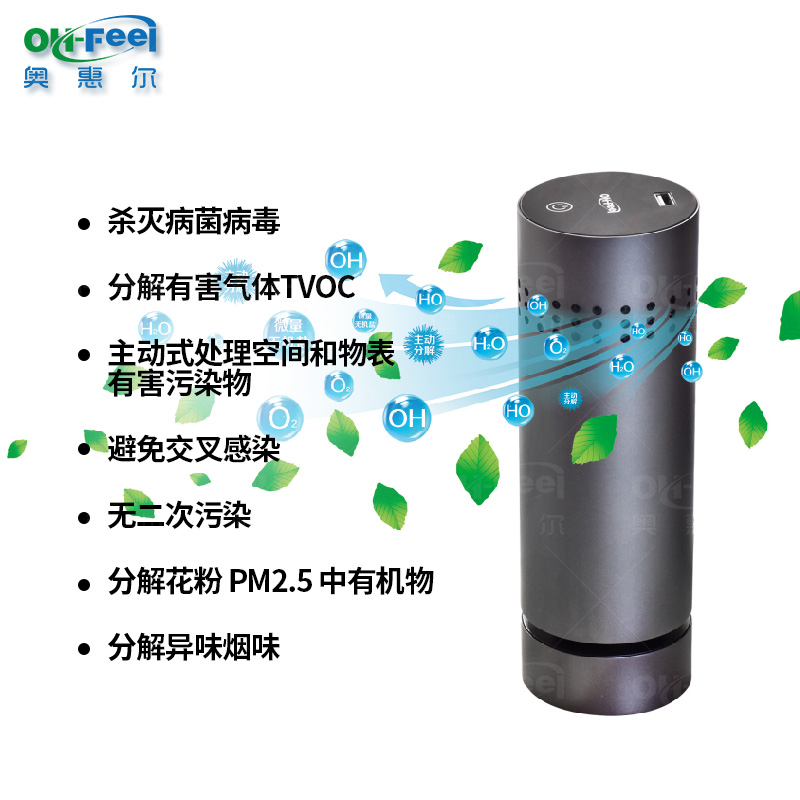OH-FEEL CZ02 便携羟基空气净化设备